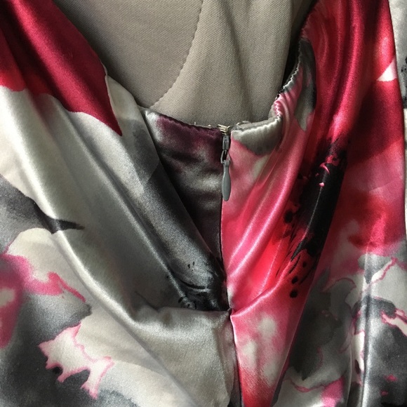 Silver Strapless Mermaid Dress - Picture 6 of 8